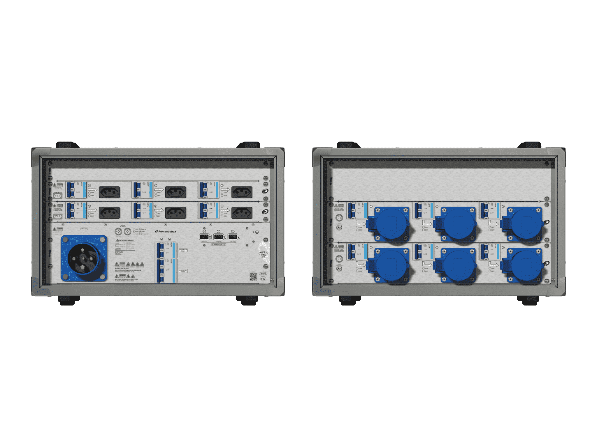 Main power RMP-63se, 4 polos, 2F+CM (Universal), V038