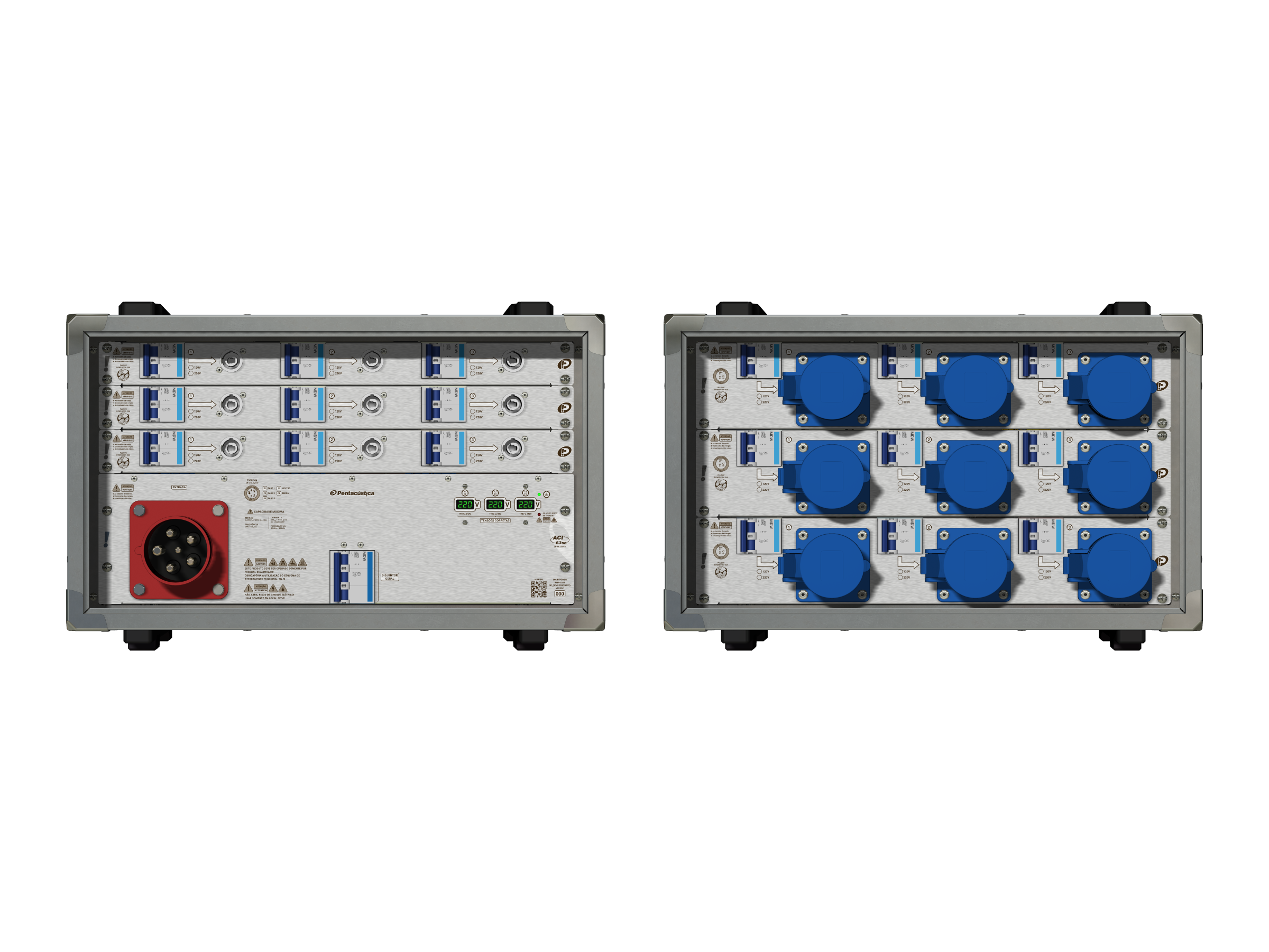 Main power RMP-63se, 5 polos, 3F+N (220VD/127VY), V003