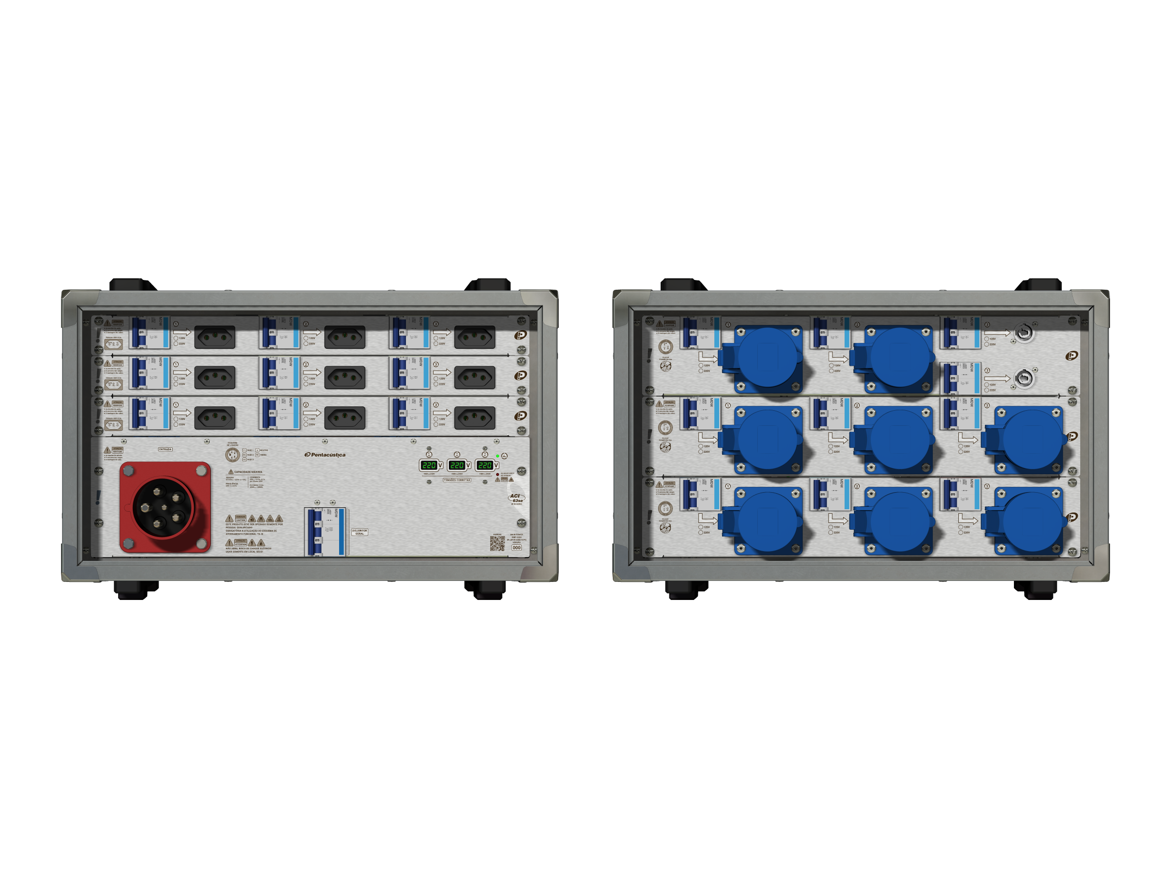 Main power RMP-63se, 5 polos, 3F+N (220VD/127VY), V009