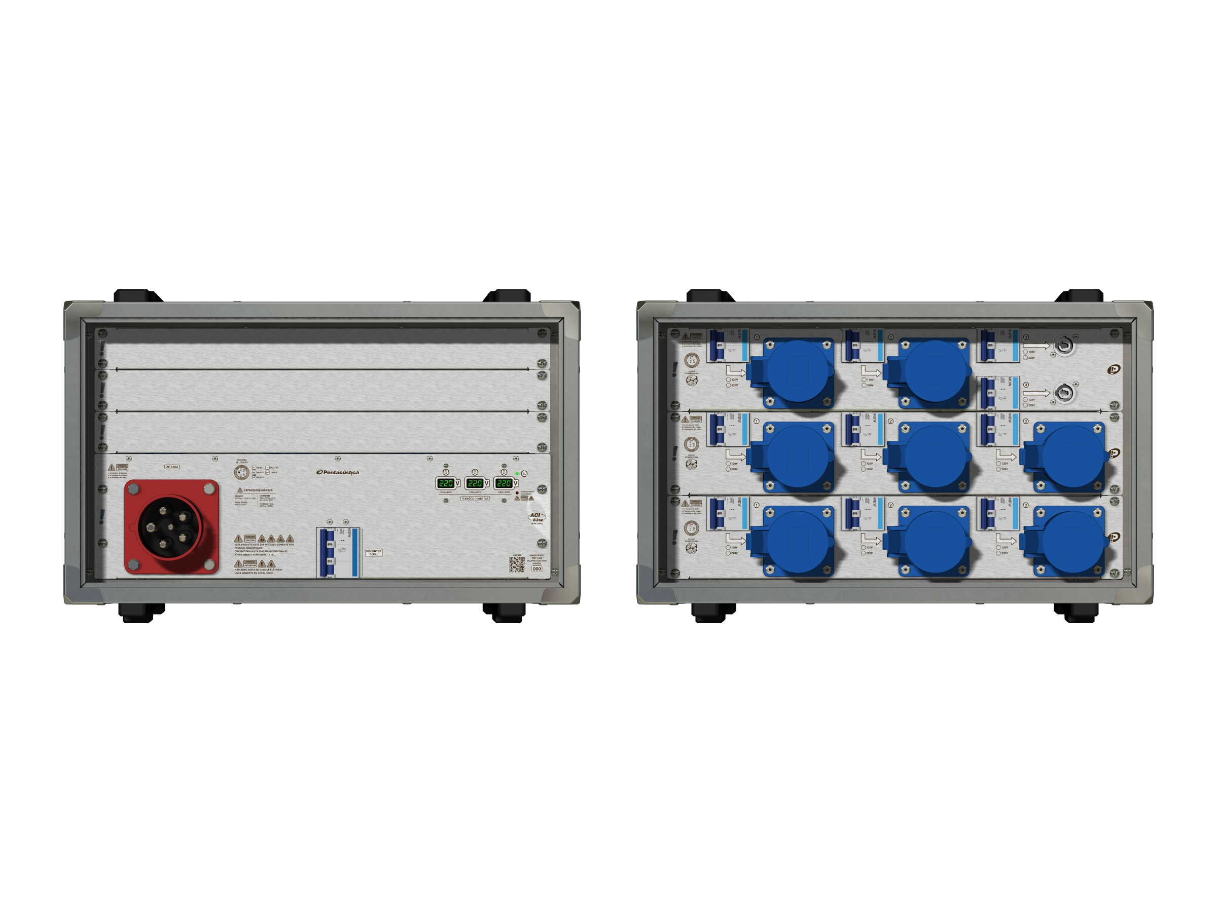 Main power RMP-63se, 5 polos, 3F+N (220VD/127VY), V010