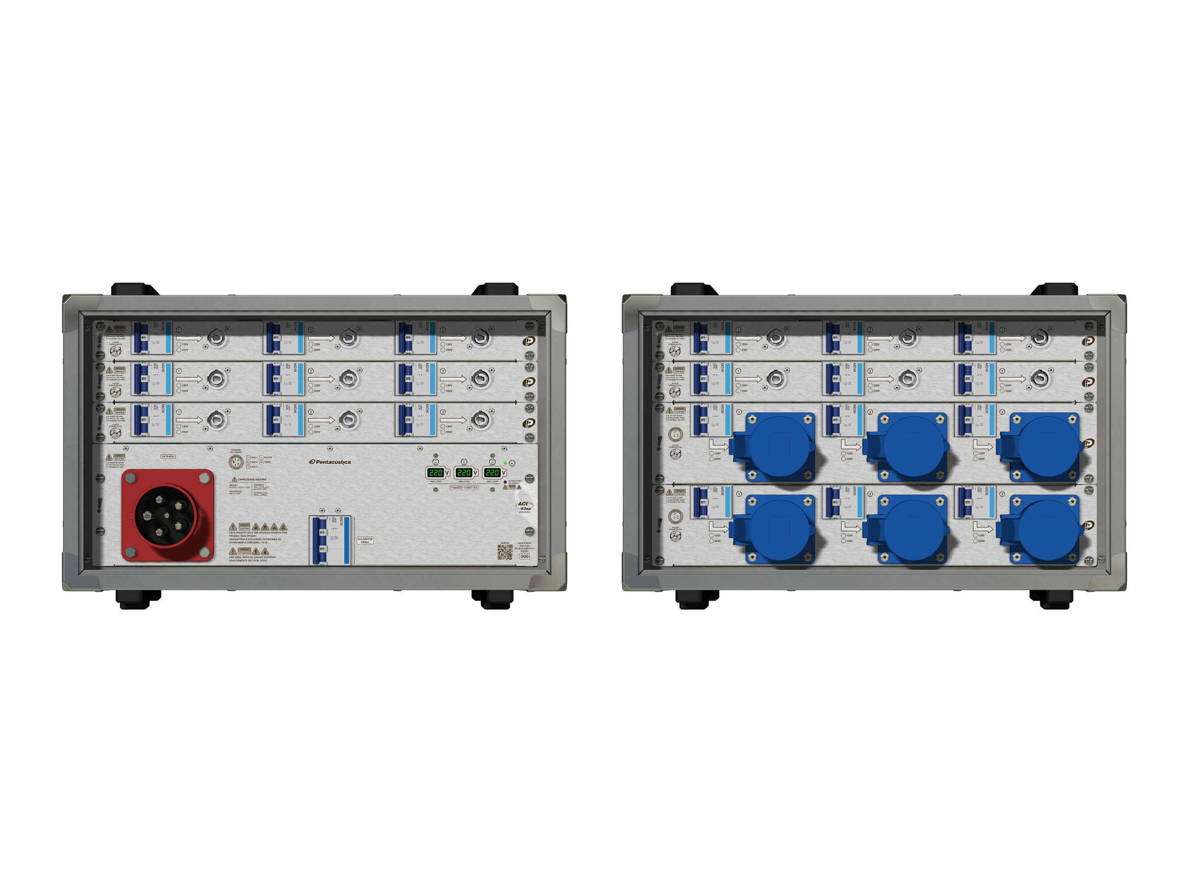 Main power RMP-63se, 5 polos, 3F+N (220VD/127VY), V013
