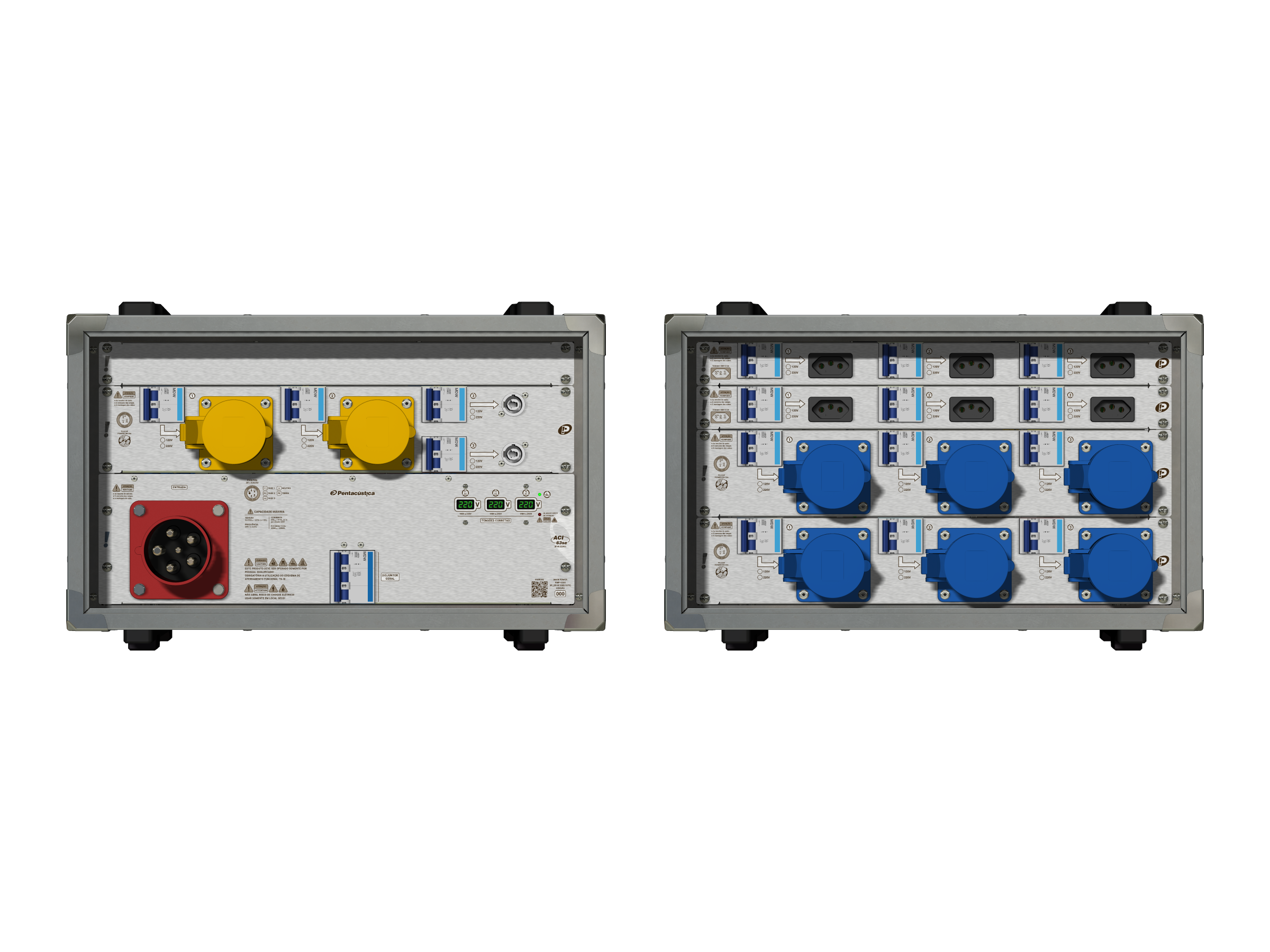 Main power RMP-63se, 5 polos, 3F+N (220VD/127VY), V021