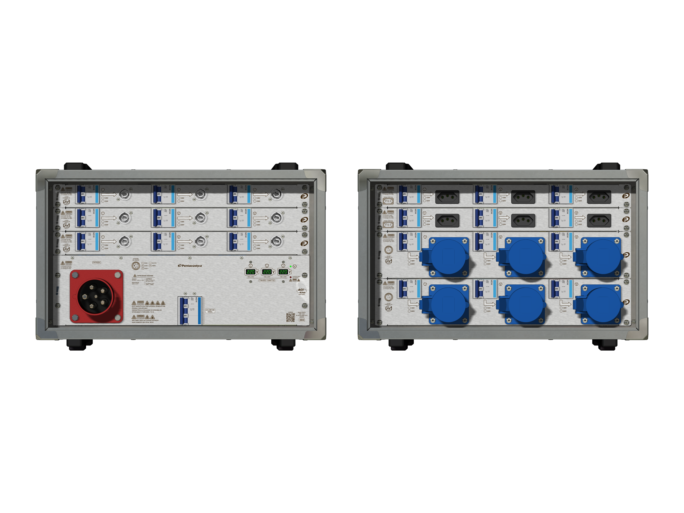 Main power RMP-63se, 5 polos, 3F+N (220VD/127VY), V023