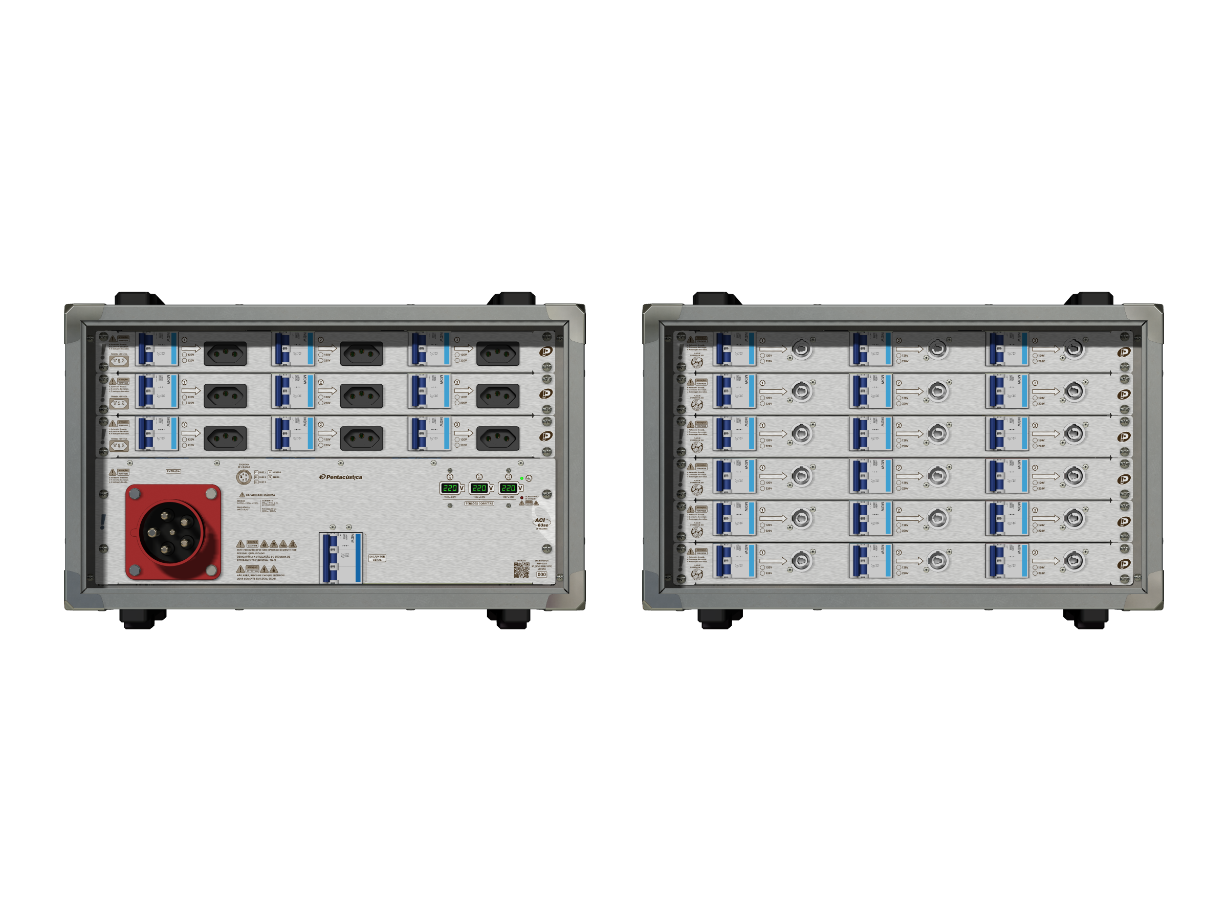 Main power RMP-63se, 5 polos, 3F+N (220VD/127VY), V074