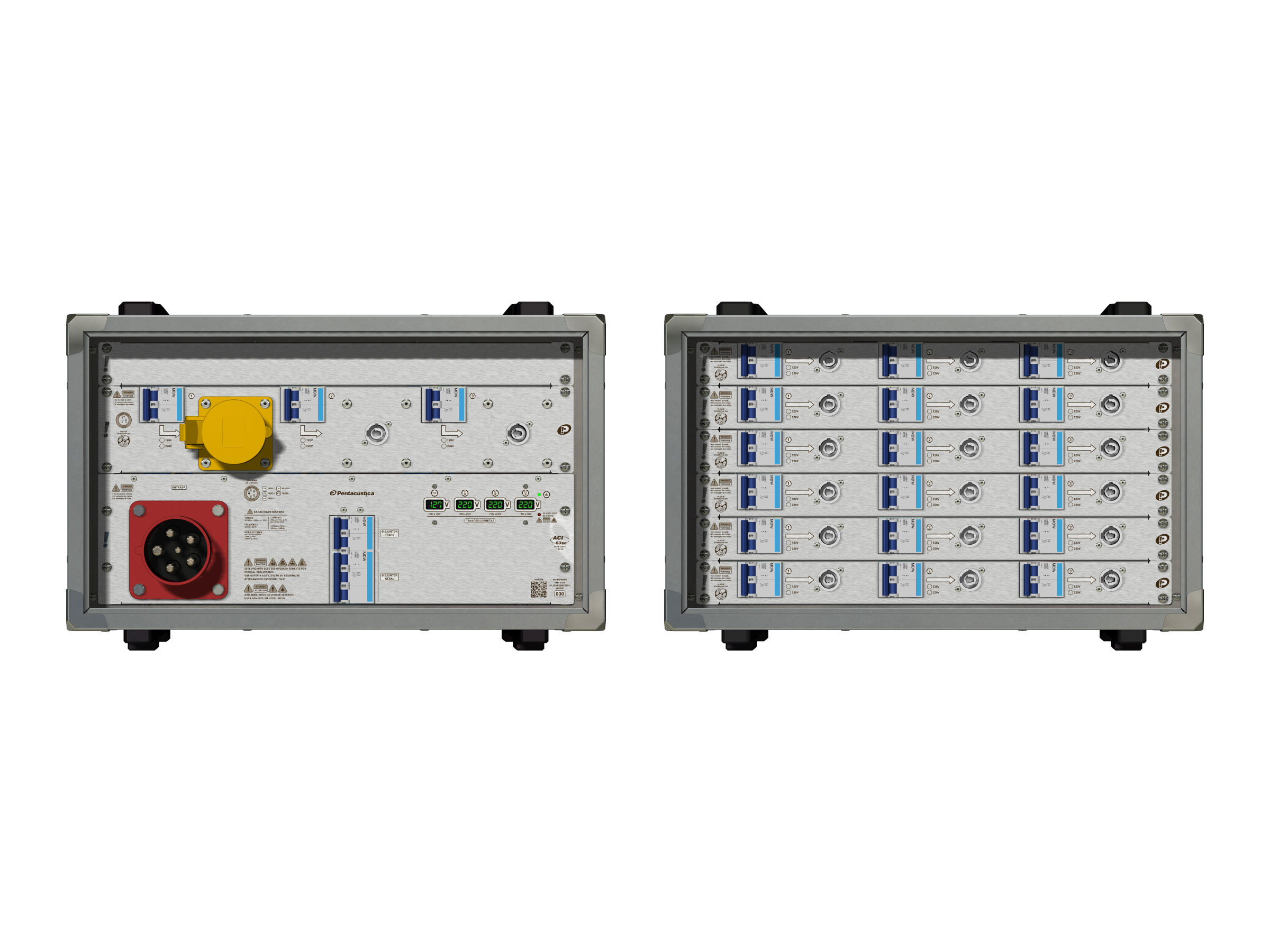 Main power RMP-63se, 5 polos, 3F+N (380VD/220VY), V095