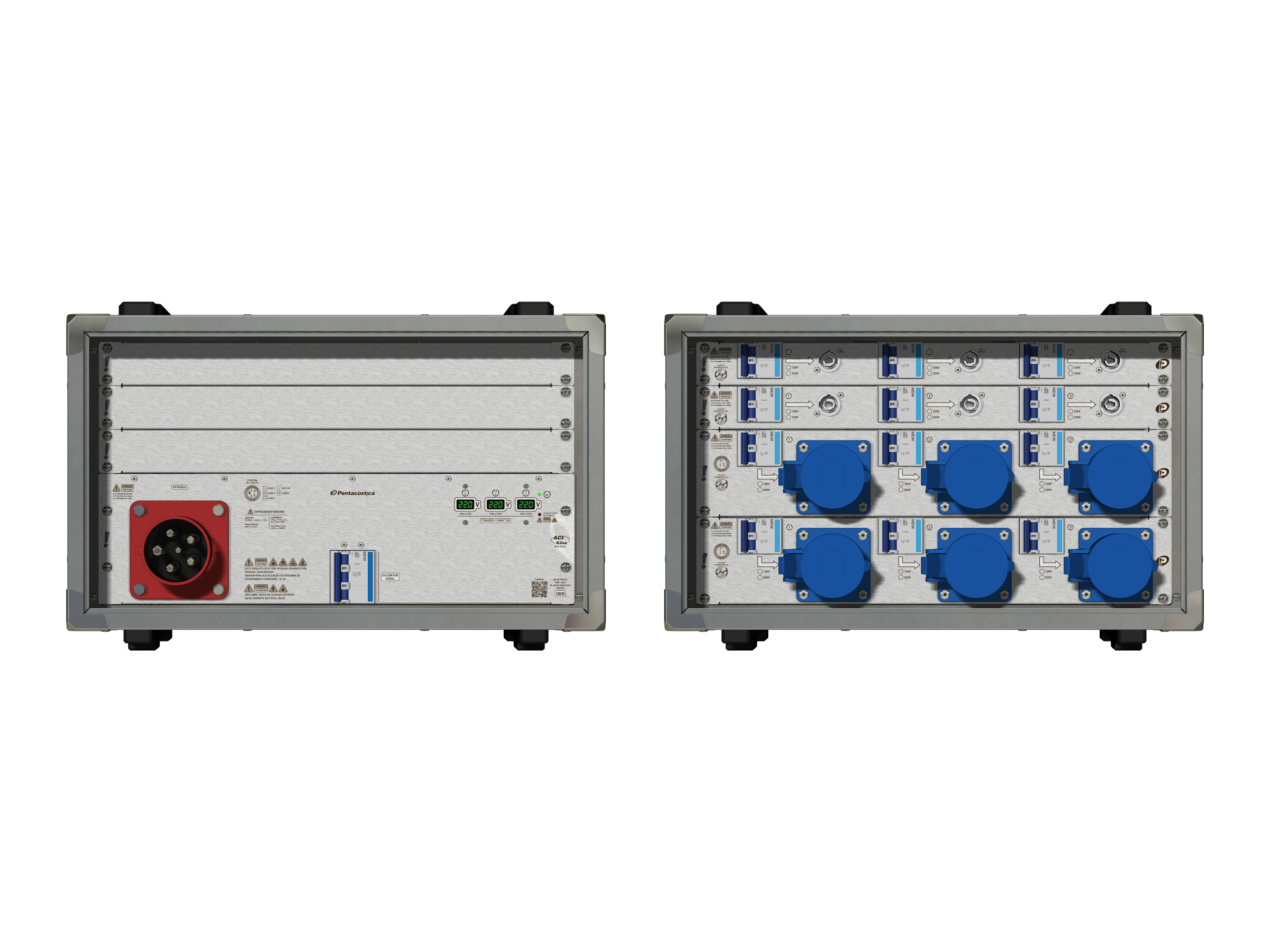 Main power RMP-63se, 5 polos, 3F+N (380VD/220VY), V171