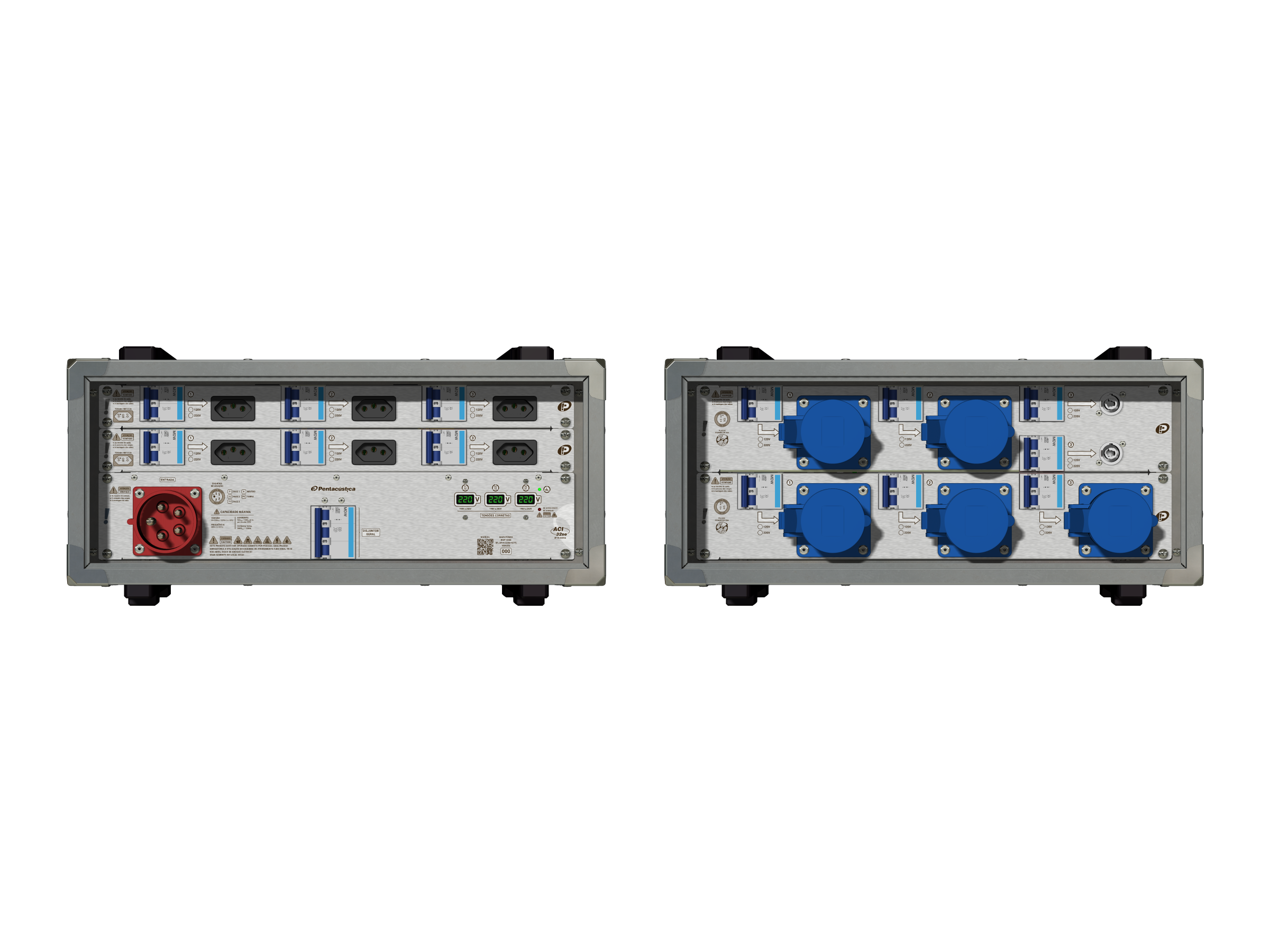 Main power RMP-32se, 5 polos, 3F+N (220VD/127VY), V008