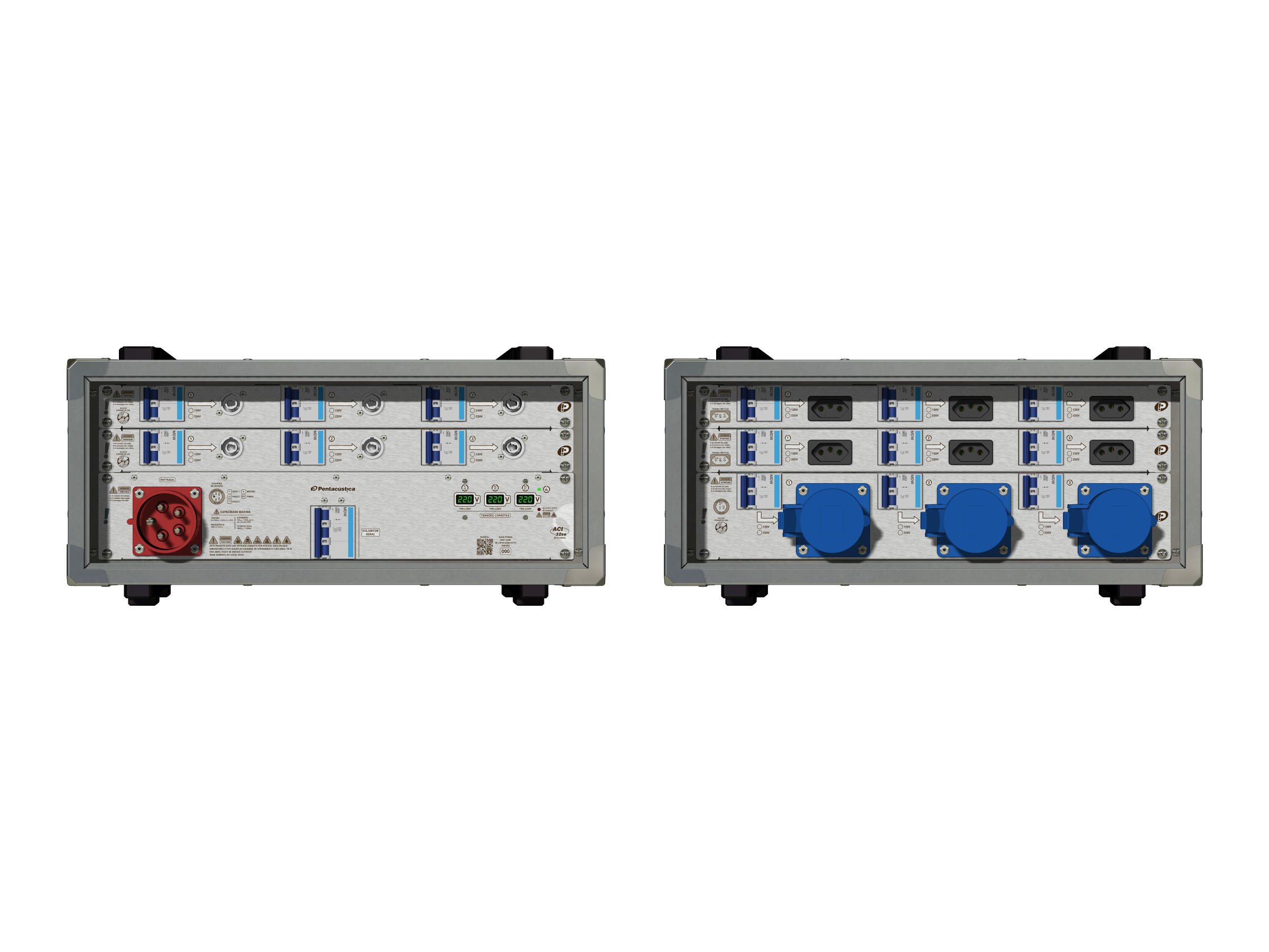 Main power RMP-32se, 5 polos, 3F+N (220VD/127VY), V027