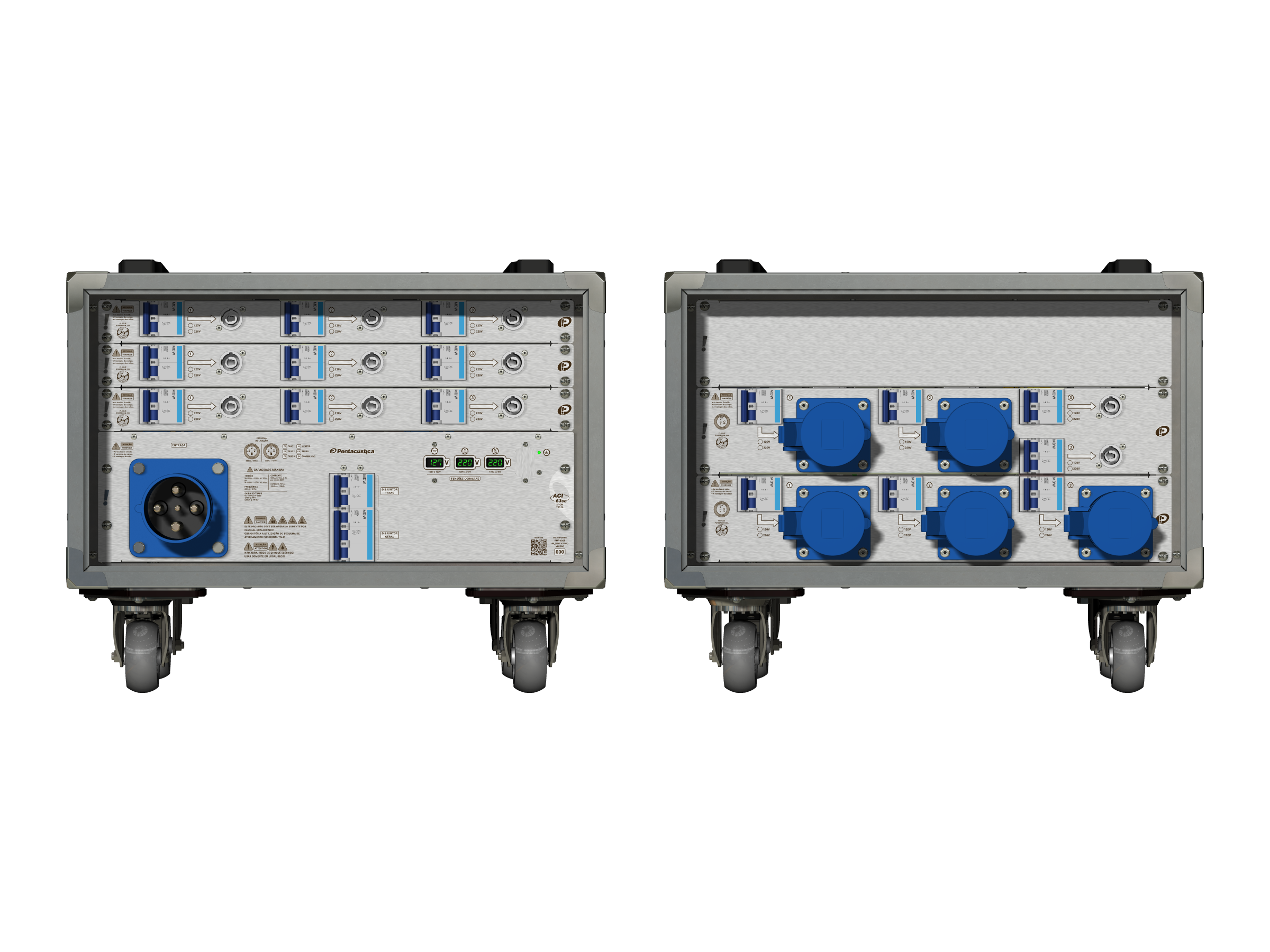 Main power RMP-63se, 4 polos, 2F+CM (Universal), V005