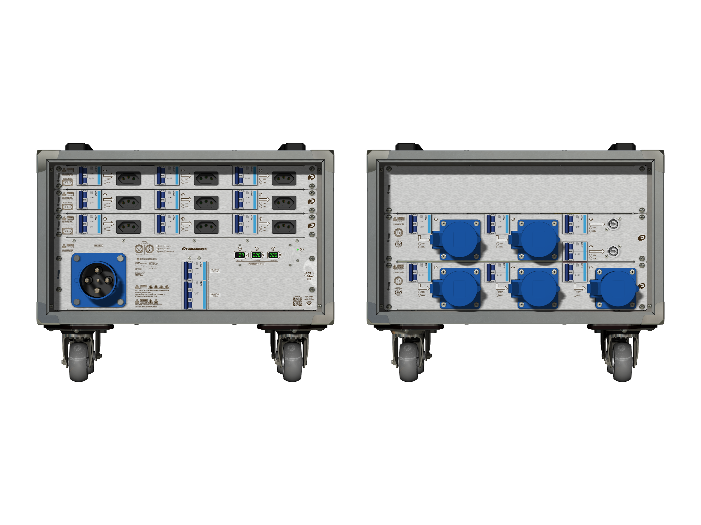 Main power RMP-63se, 4 polos, 2F+CM (Universal), V006