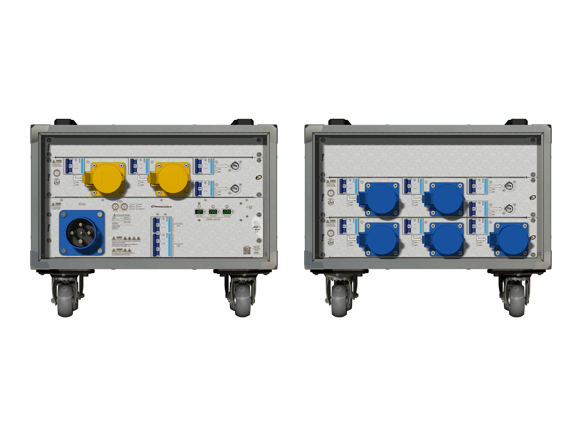 Main power RMP-63se, 4 polos, 2F+CM (Universal), V007