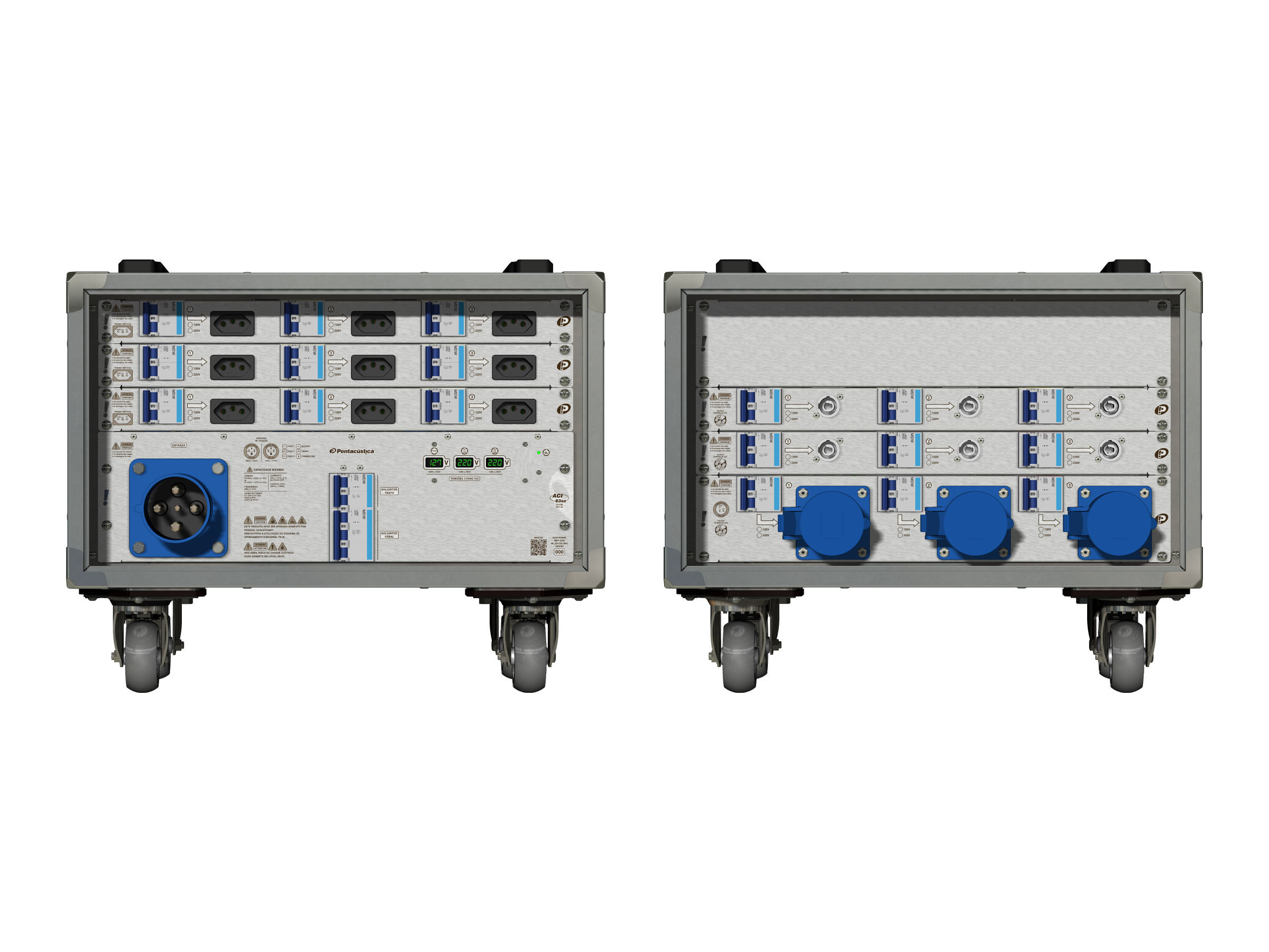 Main power RMP-63se, 4 polos, 2F+CM (Universal), V014