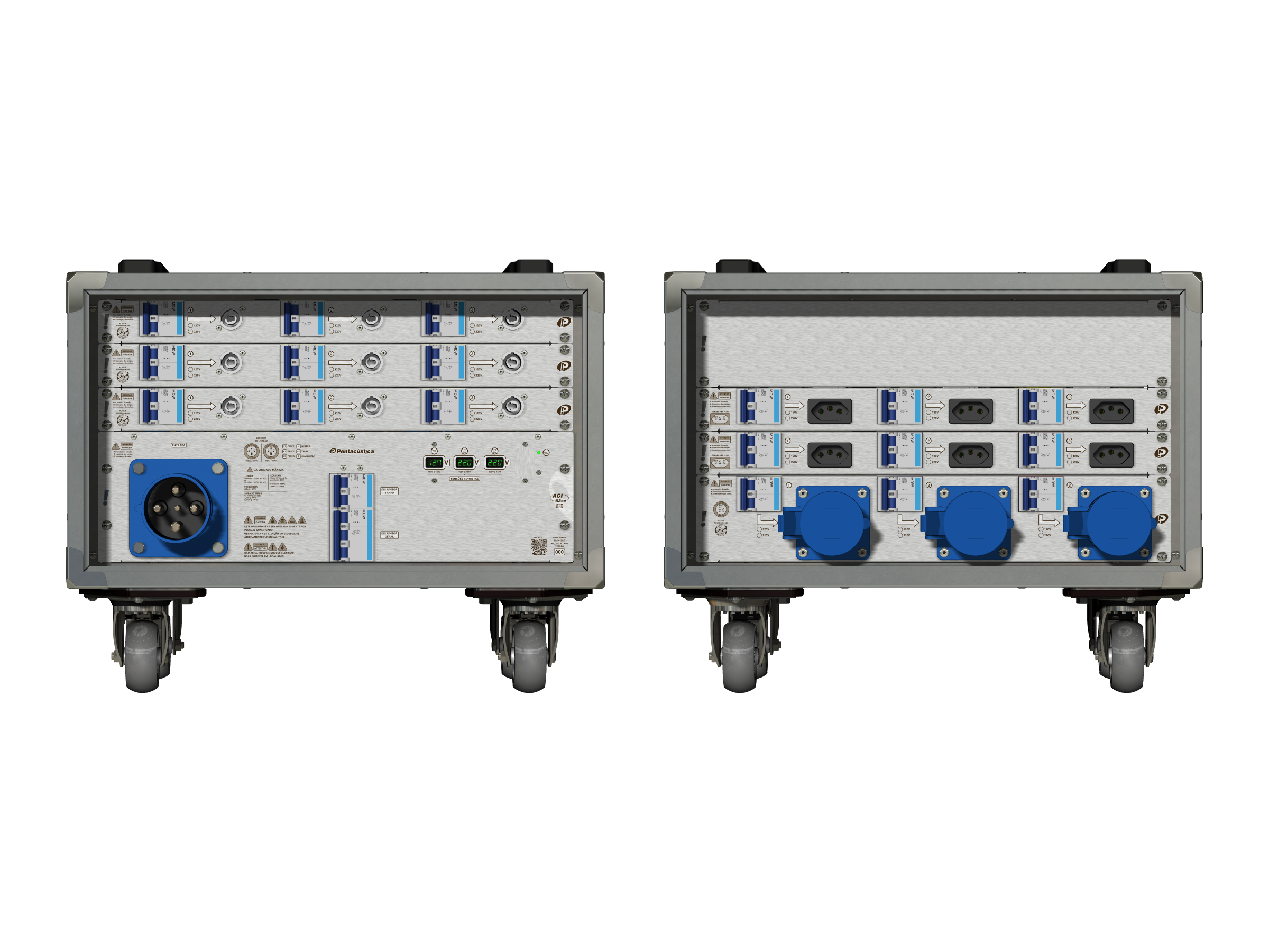 Main power RMP-63se, 4 polos, 2F+CM (Universal), V017