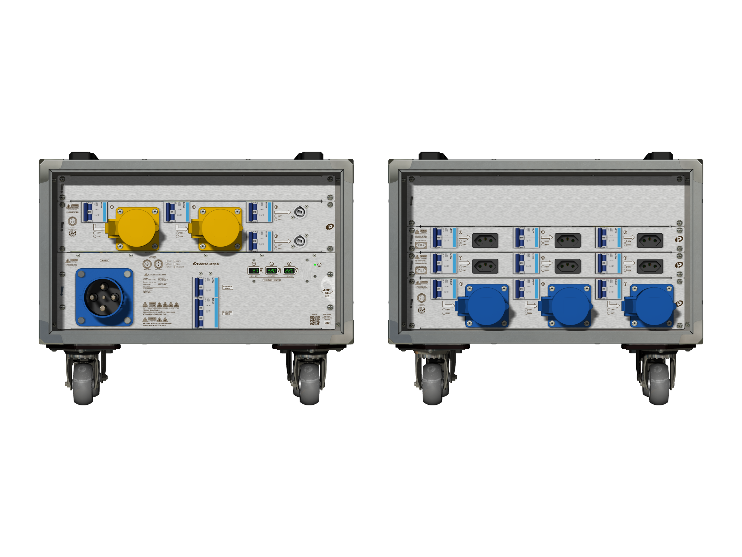 Main power RMP-63se, 4 polos, 2F+CM (Universal), V019
