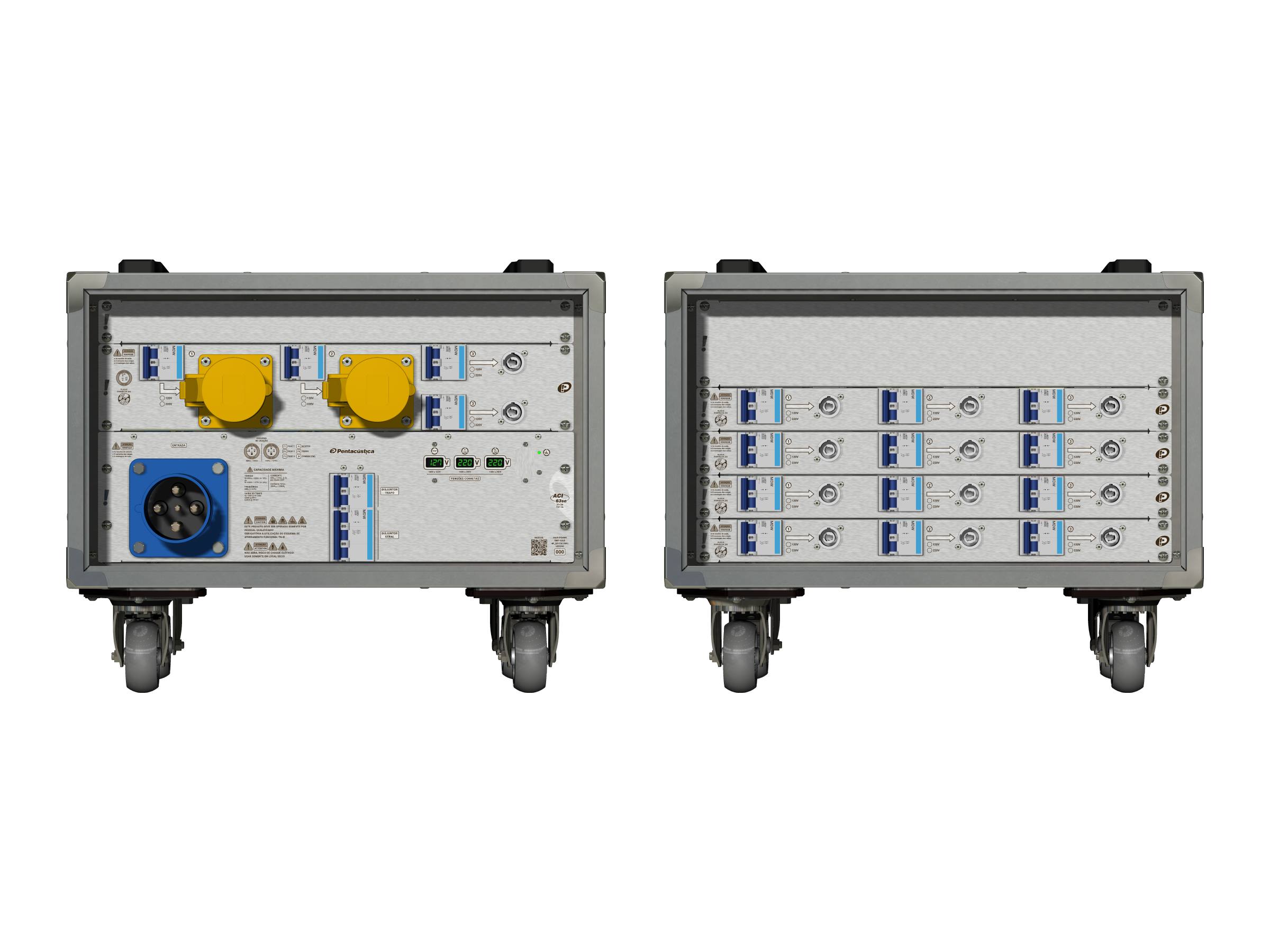 Main power RMP-63se, 4 polos, 2F+CM (Universal), V023