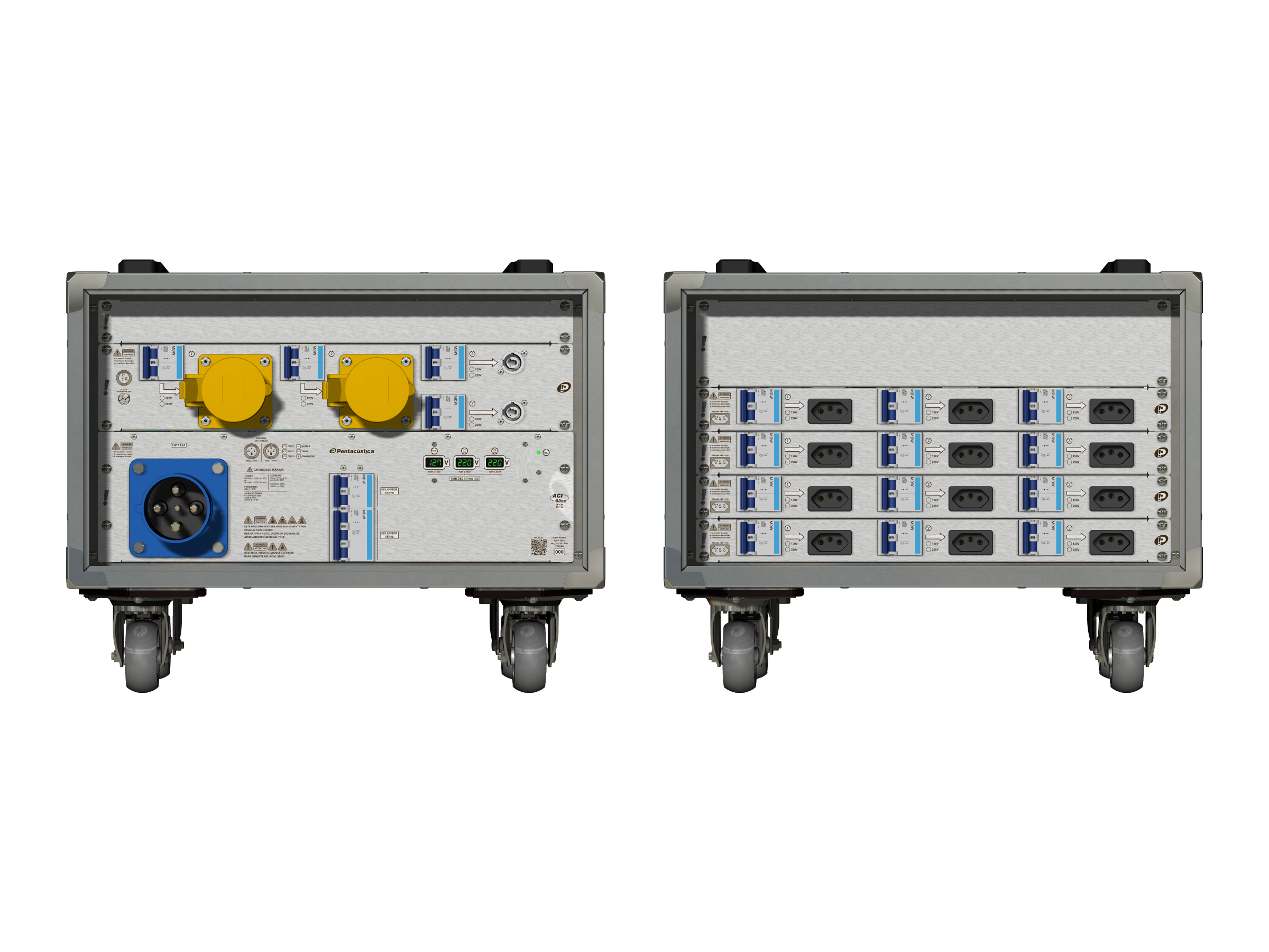 Main power RMP-63se, 4 polos, 2F+CM (Universal), V027