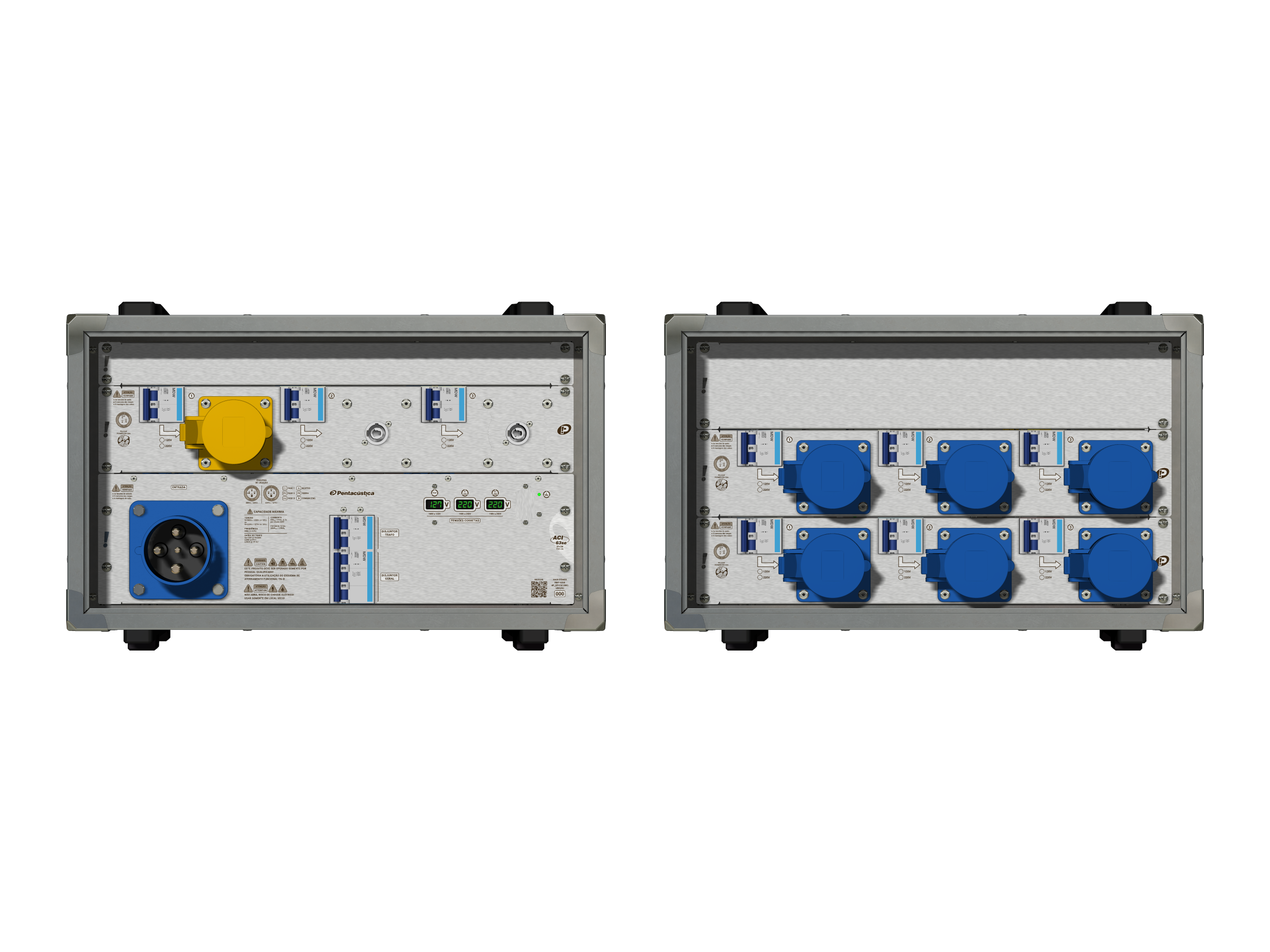 Main power RMP-63se, 4 polos, 2F+CM (Universal), V039