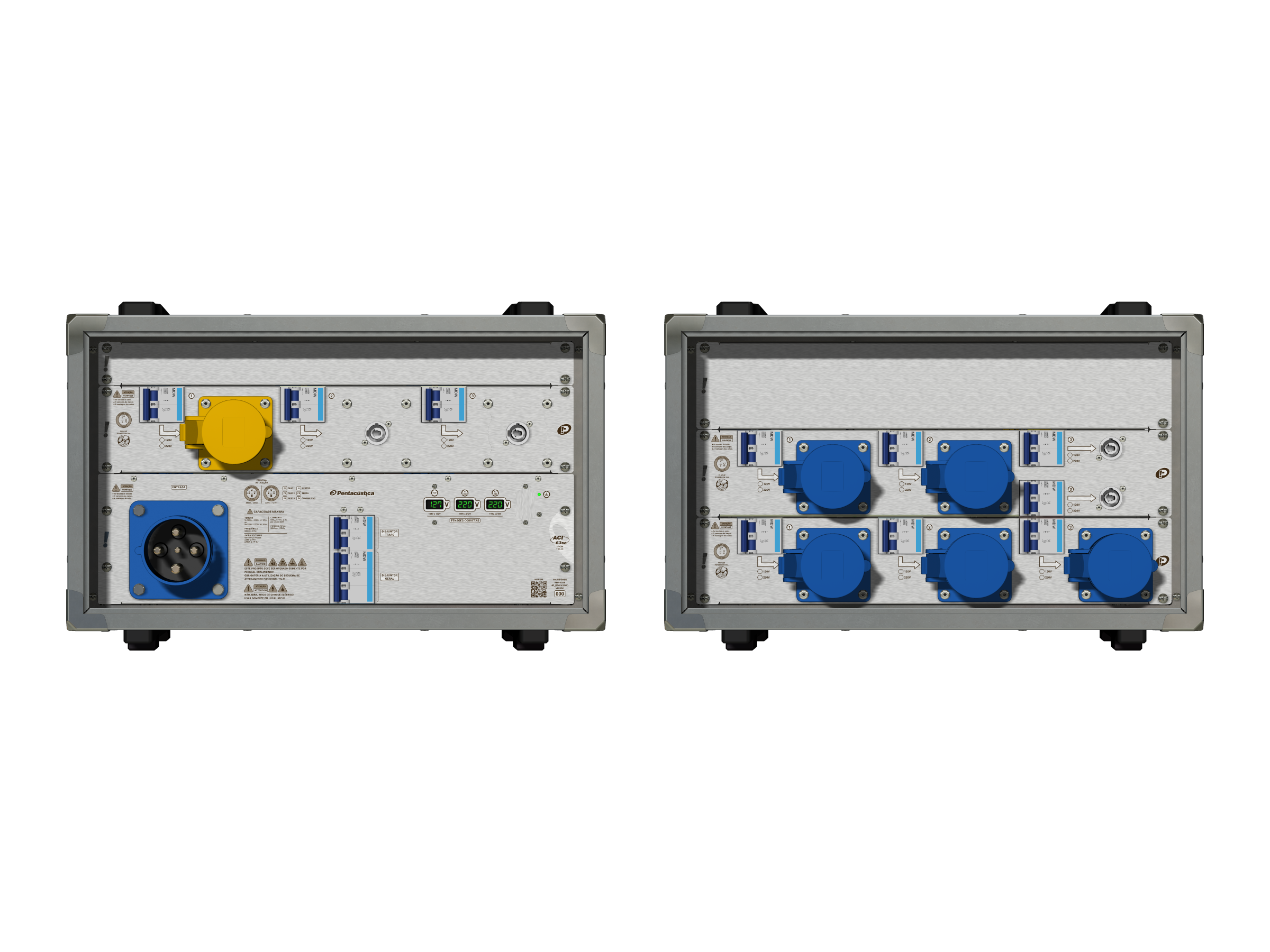 Main power RMP-63se, 4 polos, 2F+CM (Universal), V043