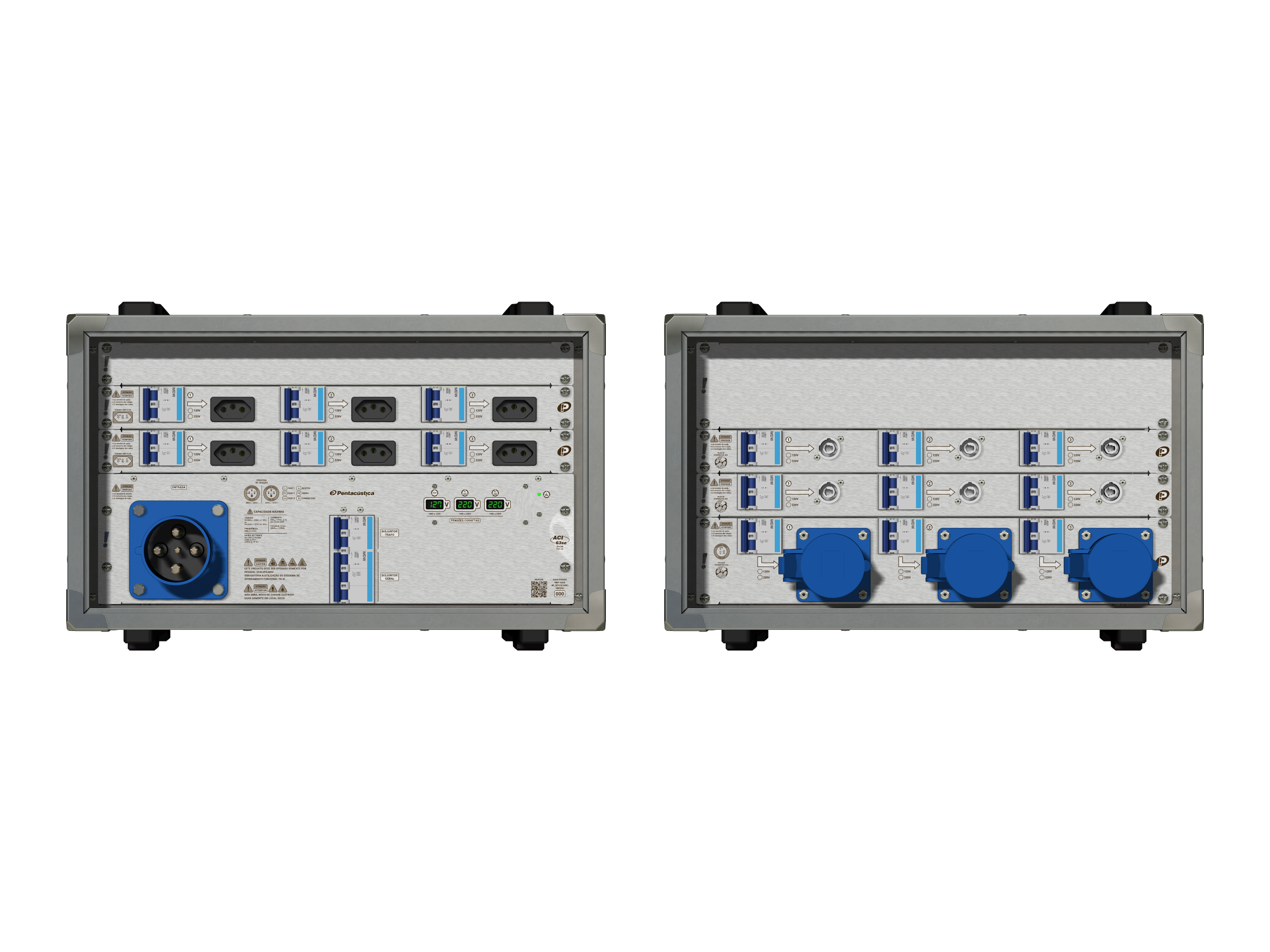 Main power RMP-63se, 4 polos, 2F+CM (Universal), V050