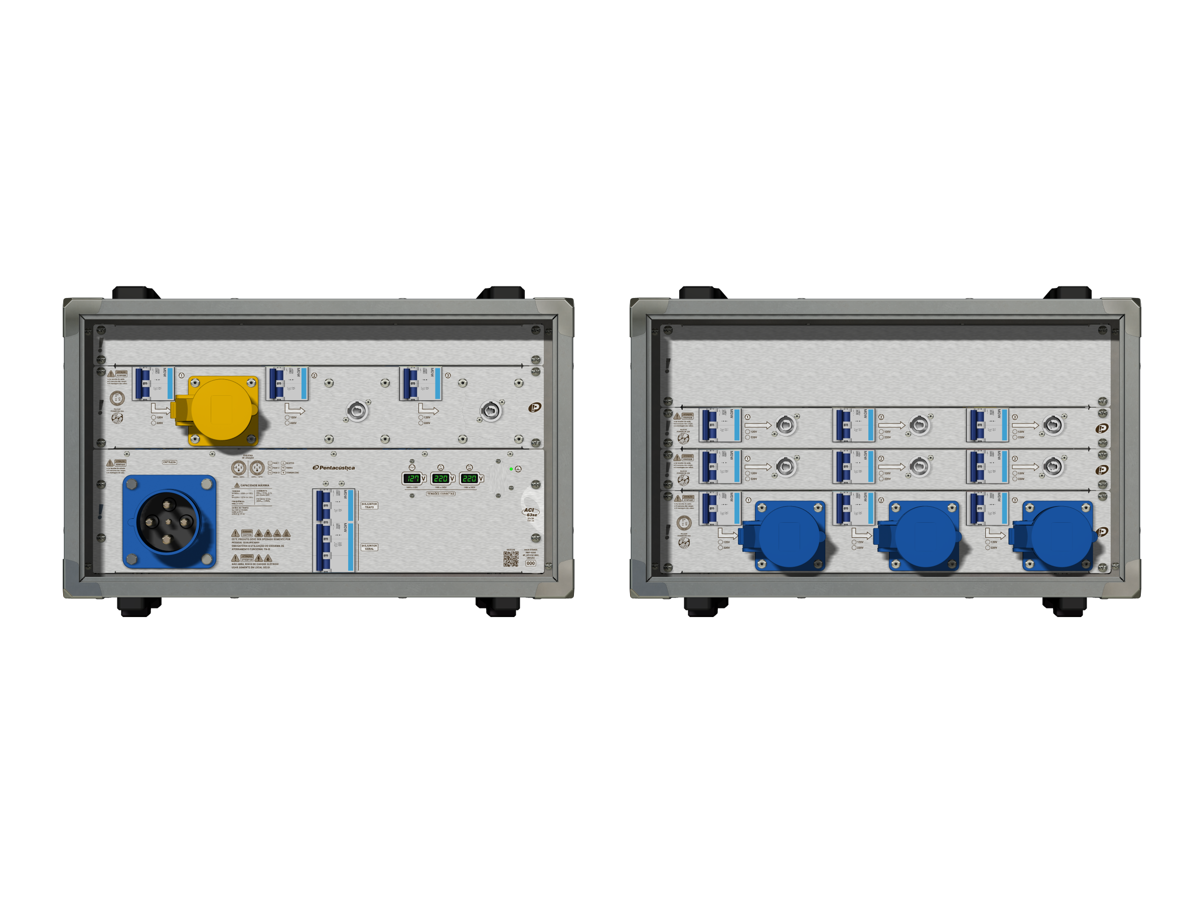 Main power RMP-63se, 4 polos, 2F+CM (Universal), V051