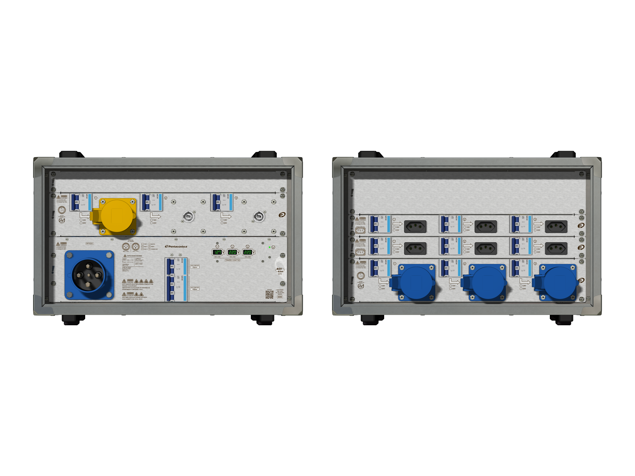 Main power RMP-63se, 4 polos, 2F+CM (Universal), V055